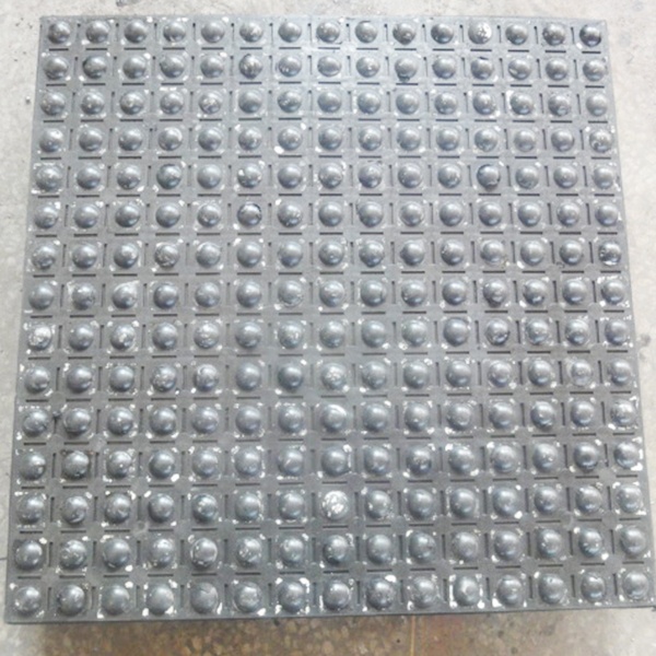 球面陶瓷橡胶三合一复合板